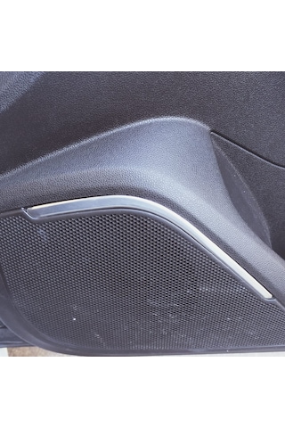 Renault Megane 4 Hb/sd Krom Hoparlör Çıtası 2 Parça Taşlı 2021 Ve Sonrası