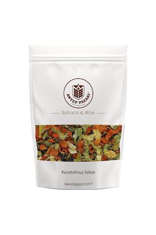 Sebze Kurusu- Karışık Sebze Kurusu - Çorbalık - 100 Gr