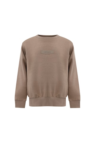 Jack & Jones Jjtaka Sweat Crew Neck Jn Haki Erkek Çocuk Sweatshirt 000000000102257561 Haki