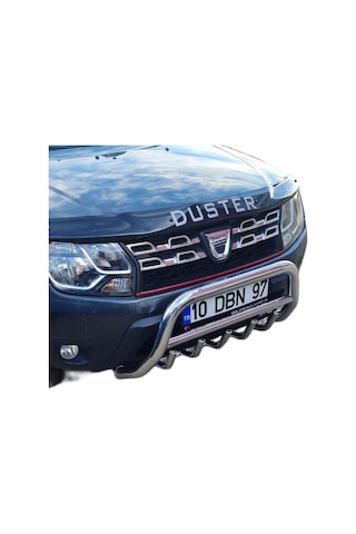 DACIA DUSTER KROM ÖN TAMPON KORUMA FİLDİŞLİ MODEL