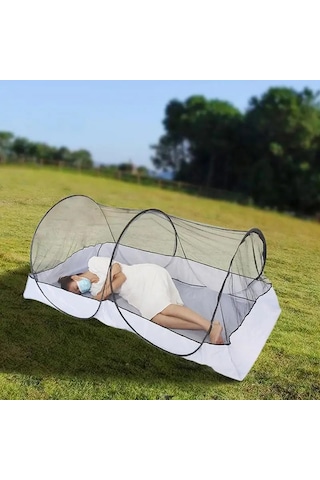 Kamp Çadır Tek Kişi Çadır Taşınabilir Cibinlik Tel Örgü Elek
