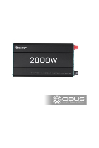 Renogy 2000w Tam Sinüs İnvertör, 12v Giriş 220v Çıkış