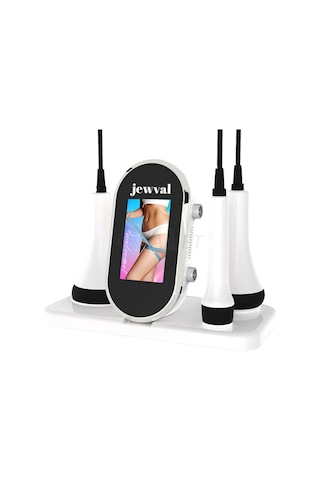 Kavitasyon Cihazı Vücut Sıkılaştırma Germe Inceltme Çatlak Göbek Masaj Makinesi 40hz Beyaz