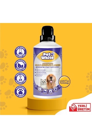 Pet White Evcil Hayvan Yüzey Temizleyici 1 L