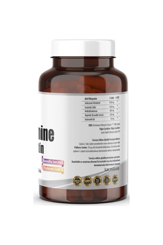 Ncs Glucosamine Chondroitin Msm Hyaluronic Acid Boswellia 120 Tablet