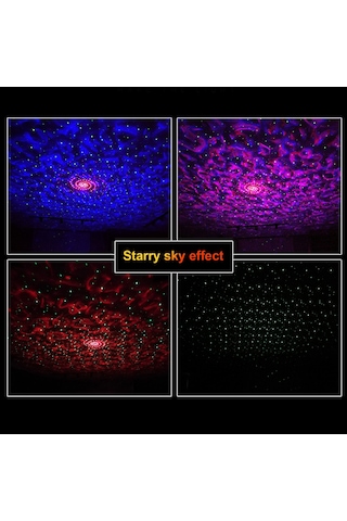 Maiyame Projeksiyon Led Yıldızlı Gece Projeksiyon Işıkları Çocuk Fantezi Yıldızlı Gece Işığı Pr