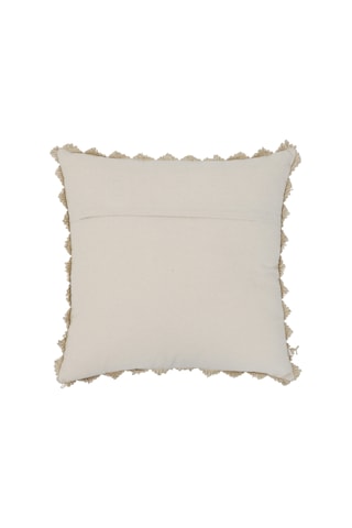 Yargıcı Çiçek Desenli Pamuk Kumaş Kare Yastık 50x50 Cm 26ynht1021m St