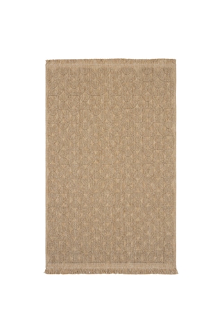 Cool Halı Mirage Kahverengi Kilim Dokuma Modern Kaymaz Tabanlı Yıkanabilir Salon Mutfak Oda Kilimi