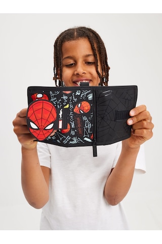 Snapbuy Avustralya Smiggle Spider-man Cüzdan, Boyun Askılı Örümcek Adam Temalı Para Çantası Kırmızı