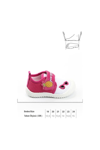 Gezer Yazlık Keten Bebe Kız Ayakkabı Ga2ybm.03270.01.t03.0a Beyaz