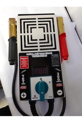 6-12-24 Volt 300 Amper Akü Test Cihazı Üretici Firmadan