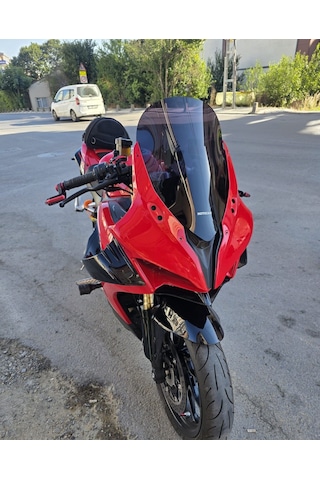 Motocam Rks Srk 450 Ra Ön Cam 2023-2026 Model 42cm Siyah Renkli 4mm