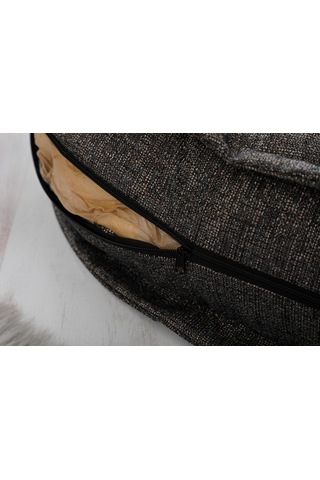 Yer Minderi Meditasyon Yoga Hobi Bahçesi Cafe Çay Bahçesi Minderi 90 CM Gri