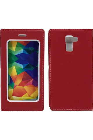 Huawei Honor 7 Için Nettech Pencereli Kapakli Kilif 475388947