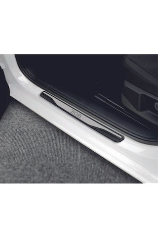 Peugeot 308tüm Modeller New Krom Kapı Eşiği 4 Parça Paslanmaz Çelik
