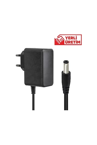 Sh Weko 12 Volt 1 Amper 10 Watt Plastik Kasa Priz Tipi Adaptör 5.5x2.5 Uçlu Najmaddin