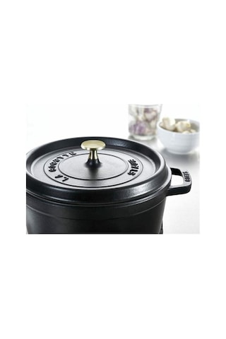 Staub Demir Döküm Tencere 16 Cm Siyah 1.25 Litre
