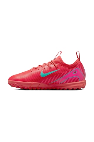 Nike Mercurial Air Zoom Vapor 16 Academy Tf Çoraplı Çocuk Halı Saha Ayakkabısı Kırmızı Kırmızı