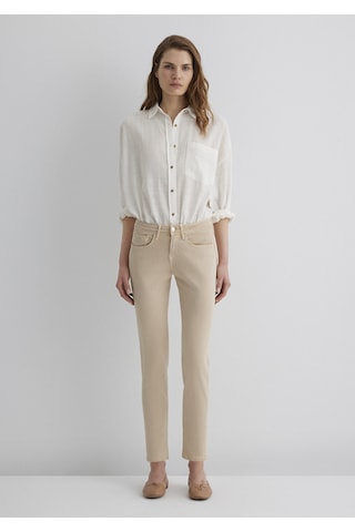 Mavi - Ada Mavi Premium Krem Gabardin Pantolon 1020586447 Bej