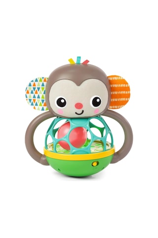 Bright Starts Grab & Giggle Monkey Light-up Müzikal Çıngırak Oyuncağı