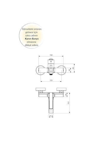 Karen Banyo Nova Banyo Bataryası, Krom, Cisa 45806 Krom