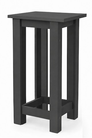 Gora Tabure - 40cm - Bar Sandalyesi - Bar Taburesi Antrasit