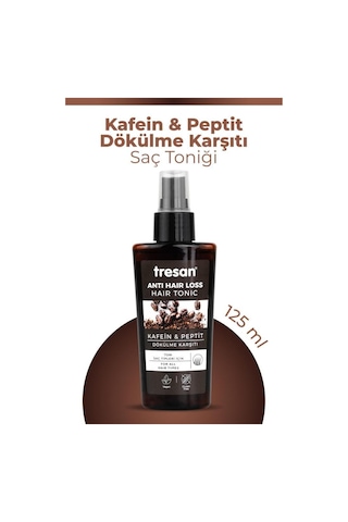 Kafein & Peptit Dökülme Karşıtı Saç Toniği Enerji Ve Dolgunluk 125 Ml