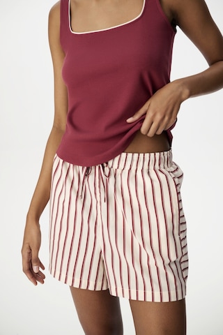 Penti Bordo Sisterhood Pamuklu Şort Pijama Altı Bx33