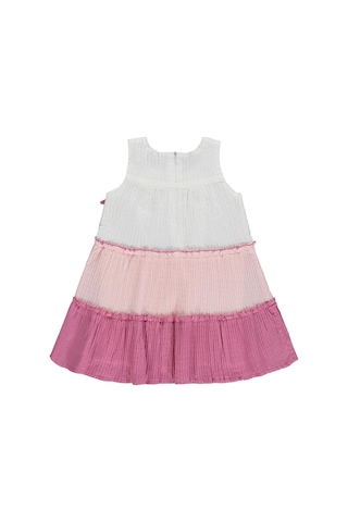 Civil Girls Fiyonklu 2 -5 Yaş Elbise - Pembe 26005405126S1