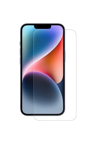 Ally Apple iPhone Uyumlu 14 6.1inç Tempered Kırılmaz Cam Ekran Koruyucu- 5775