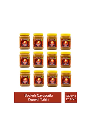 Odun Ateşinde Bozkır Tahini Kepekli 12'li Paket