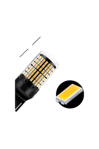 P21w 144 Led Canbus Geri Vites Ampulü Turuncu