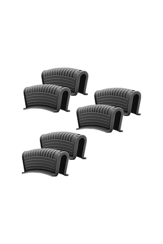 Kalın Silikon Tencere Tutucu Yalıtım Koruyucu Tencere Tutucu Kelepçesi Dökme Demir Tencere Tava Wok El Diğer