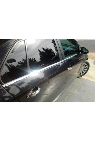Vw Jetta Krom Cam Çıtası Tk 2006-2011 4 Prç Paslanmaz Çelik N11.5604