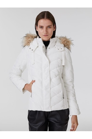 LOFT Regular Fit Kadın Mont Lf2030687 Q1.v1 Beyaz