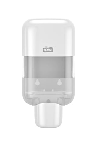 Tork 565200 Dozaj Ayarlı Mini Köpük Ve Sıvı Sabun Dispanseri Beyaz Beyaz