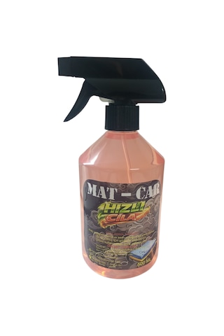 Mat-car Hızlı Cila 500 Ml Su İtici Oto Bakım Spreyi Boya Koruyucu Yüksek Parlaklık Uzun Süre Etkili