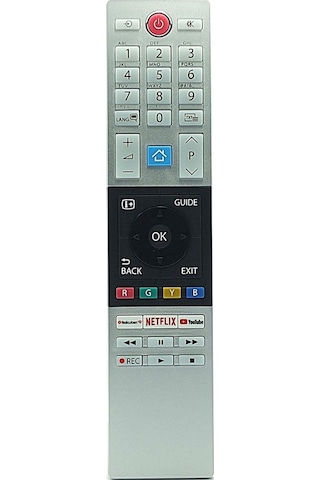 Toshiba Ct-8528 Rakuten Tv Youtube Netflix Tuşlu Tv Uzaktan Kuman