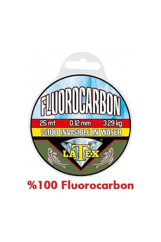 Effe Latex Misina Fluorocarbon 25mt 0.20 Mm