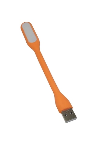 Zhltools Mini Taşınabilir Usb Led Lamba Otomobil Usb Lamba Turuncu