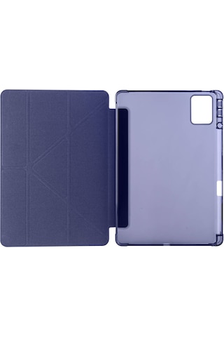 Lenovo M11 Tb-330fu 11inç 2024 Kılıf Kalem Bölmeli Trifolding Case