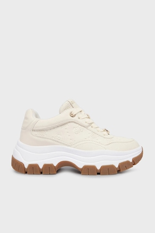 Guess Bayan Ayakkabı Flfbrt Pel12 Cream Krem Krem