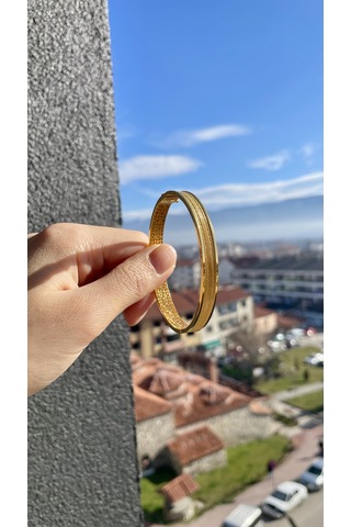 Hasır Kelepçe Altın Bilezik 28406716