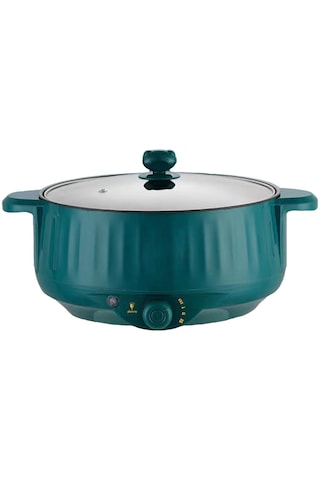 Suntek Makarna Yumurta Için Elektrikli Pişirme Pot Yeşil