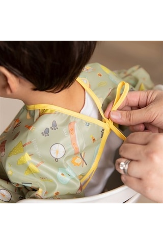 Bumkins Uzun Kollu Önlük Camp Gear 6-24 Ay Çok Renkli