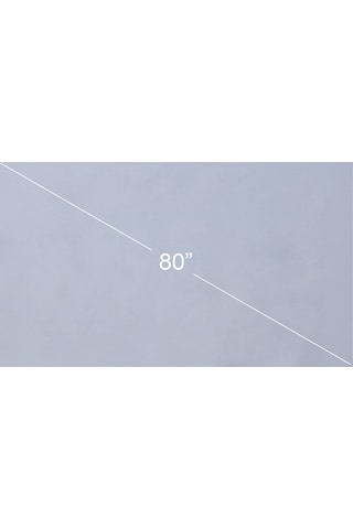 Lemestar 80 İnç Taşınabilir Projeksiyon Perdesi - Hd 16:9 Duvara Monte Ev Sineması & Ofis İçin Katlanabilir