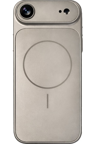 Apple iPhone 17 Air Uyumlu Kamera Korumalı Magsafe Wireless Şarj Özellikli Full Glass Arka Kapak