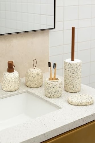 Kerry Banyo Seti 5 Parça 000 Açık Krem
