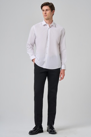 Morven Erkek Beyaz Trend Regular Fit Gömlek 26mc004010600 Beyaz