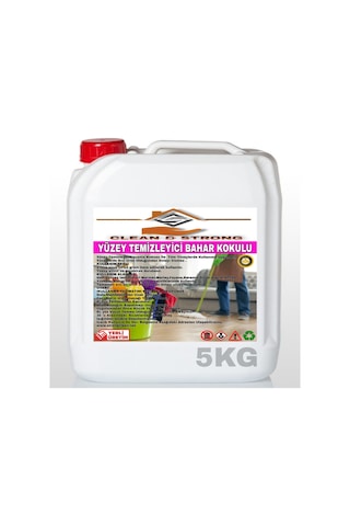 Strong&Clean Yüzey Temizleyici Bahar Kokulu 5 KG